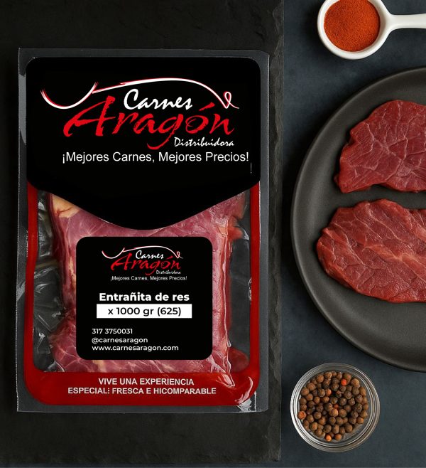 Entrañita de res x 1000 gr (625)