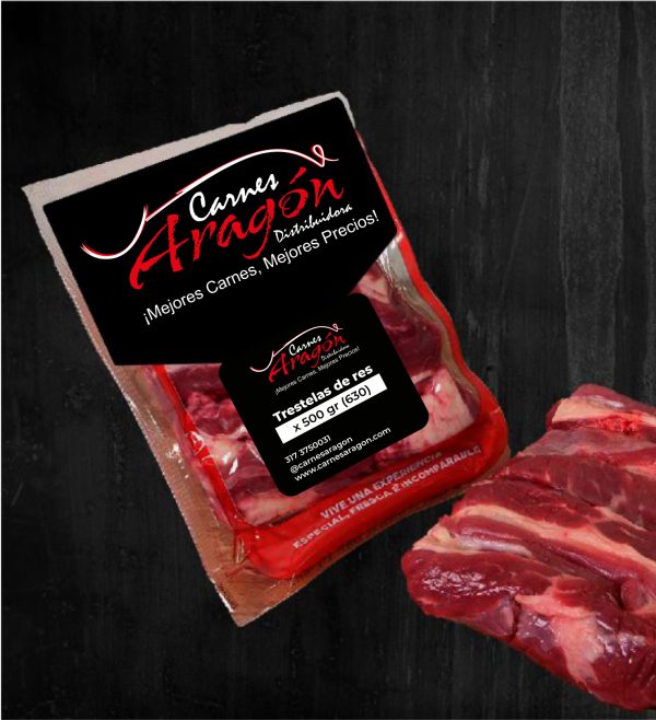 Trestelas de res x 500 gr (630)