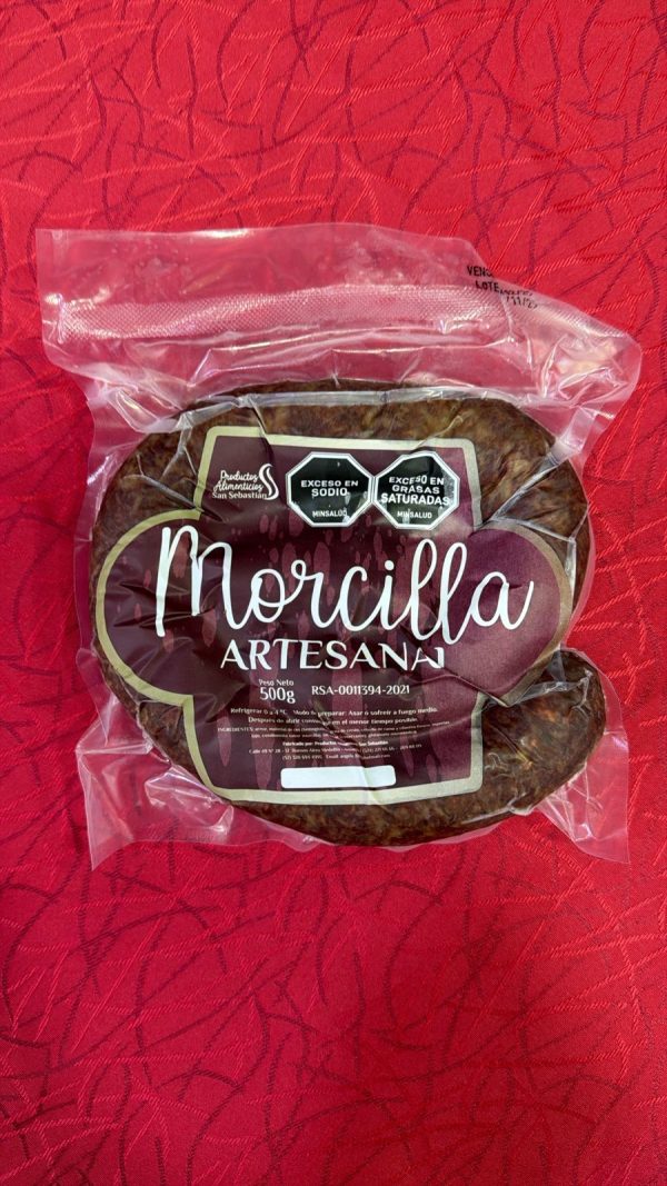 Morcilla artesanal 500 g