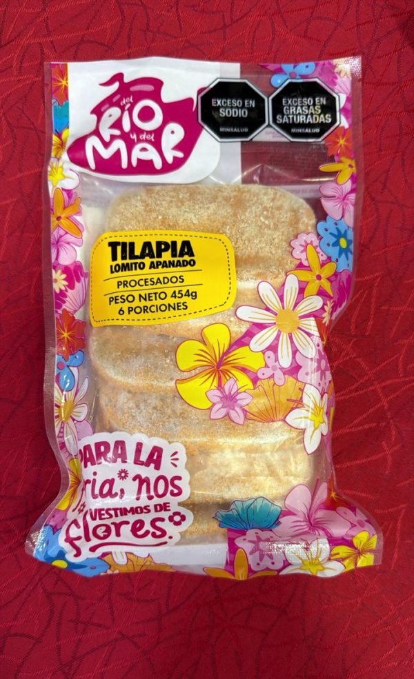 Tilapia lomito apanados 454g