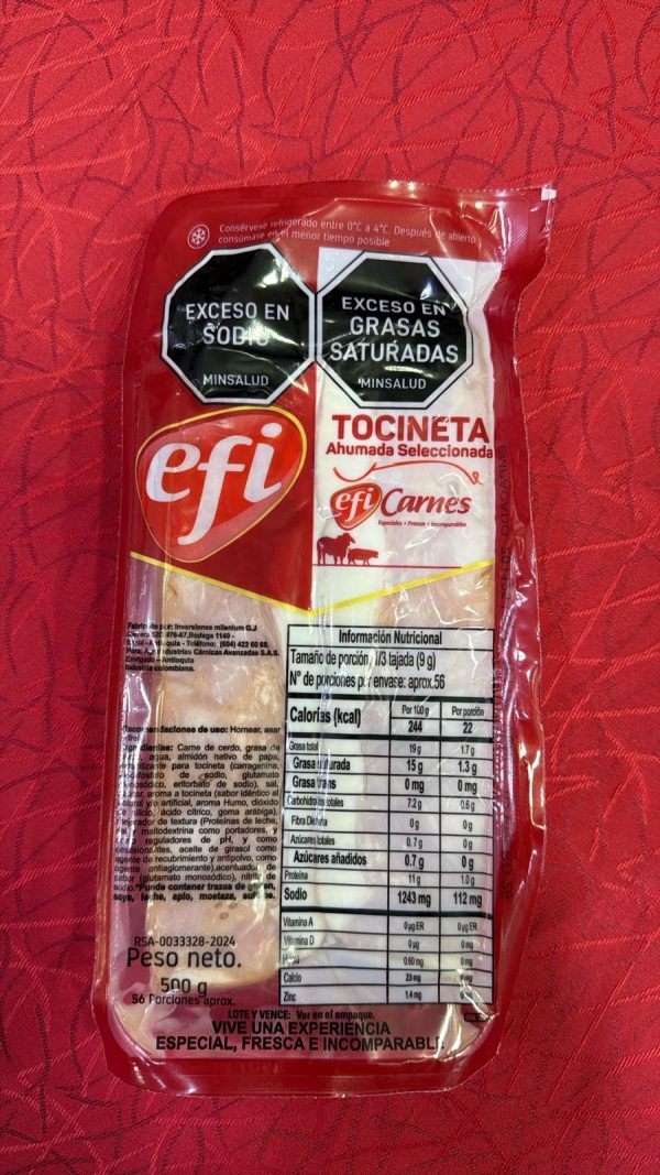 Tocineta 500g
